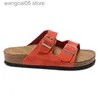 Slippers designer slippers boston klompen sandalen dia's arizona sandaal klomp mannen vrouwen schoenen sliders suède slangenleer gesp flip flops pantoffel T230701