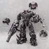 Figurines d'action BMB Shockwave ZS 01 ZS01 Zeus Magic Transformation Universe Guardian Alliage Oversize 35CM Leader Figure Robot Toys 230630