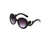 نظارات شمسية للرجال والنساء بإطار كبير كلاسيكي للإناث نظارات خارجية عصرية بظلال UV400 P9901