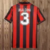 90 91 Camisas retrô CAMISAS DE FUTEBOL 95 96 97 Gullit 01 02 03 12 14 15 Maldini Van Basten futebol KAKA Inzaghi 06 07 PIRLO SHEVCHENKO BAGGIO Ac MIlans JERSEY