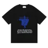 サマーメンズTシャツポロスRHUDEレディスデザイナーアルファベットリミテッドインクジェットグラフィティレター印刷男性の女性ヨット短袖TシャツTEES DS24