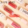 Handaiyan Lip Glossセクシーなふっくらと光るグリッタークリスタルレッドヌードリップスティック液液湿潤オイルリップグロスメイク