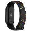 For Xiaomi 8 Mi8 band Rainbow Silicone Bracelet strap watch Wristband Replacement Strap Fitness Tracker Bracelet