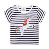 Clothing Sets Zeebread Summer Unicorn Beading Kids Tshirts Short Sleeve Selling Toddler Cotton Clothes Stripe Tees Tops Baby Wear 230630