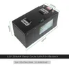 12V 280AH LIFEPO4 Batteripaket 300AH litiumjärnfosfat med BMS -uppladdningsbart batteri för solbåtmotor EU US Tax Free