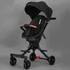 Z poduszkami z szopą, aby złożyć dziecko Jo-yo dwukierunkowe Baby Light Bog Bog Baby Cart wiszący wózek cztery rundy L230625