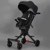 Z poduszkami z szopą, aby złożyć dziecko Jo-yo dwukierunkowe Baby Light Bog Bog Baby Cart wiszący wózek cztery rundy L230625