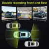 Car dvr JMCQ Dash Cam 4K 2160P Registrazione video Wireless Carplay Android Auto 5G WiFi AUX Navigazione GPS Cruscotto Dual Lens DVRsHKD230701