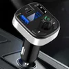 Nuovo KEBIDU Bluetooth 5.0 Trasmettitore FM Vivavoce Radio Adattatore MP3 AUX Caricatore USB PD Caricabatterie rapido per auto di tipo C all'ingrosso