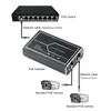 Combos 1 to 2 Port Poe Extender 10/100/1000mbps Ieee 802.3af/at Standard 48v for Nvr Ip Camera Poe Extend 100 Meters for Poe Range