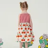 Kleidung Sets Kinder Kleidung Mädchen Kleid Für 2023 Sommer PS Koreanische Baby Mädchen Kirsche Gedruckt Prinzessin Kinder Kleidung 2 bis 8 Jahre 230630