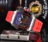 Sports 6-pin full function R men's watch top brand luxury watch men's quartz automatic men's quartz watch