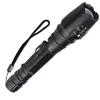 Litwod LED El Fenerleri Torch 8000 Lümen Zoomable LED Meşalesi 2x18650 Pil Alüminyum LED El Feneri Linternas6799646