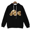 Дизайнерский бренд Мужская толстовка с капюшоном с классическим рисунком с логотипом Качество на открытом воздухе уличная модная толстовка с капюшоном медведь повседневная куртка правильный размер Италия