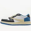 Barnskor 1s Low Olive Reverse OG Travis Boys Basketball Toddlers Black Phantom Pine Game Youth Toddler Spädbarn Trainers