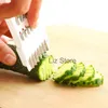 Kitchen Peelers Tools Multifunctional Plastic Grater Stainless Steel Blades Vegetable Fruit Flat Peeler Carrot Potato Graters TH0876