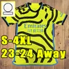 Hommes 23 24 G.JESUS Soccer Jerseys Arsen Gunners Whiteout VIOLENCE WHITE THOMAS PEPE SAKA TIERNEY SMITH 2023 2024 Version du joueur des fans Troisième à domicile