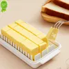 New Protable Solid Butter Cutting Storage Box kitchen accessories Refrigerator Fresh Keeping Box Breakfast Cheese Fresh-keeping Box