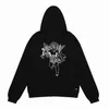 Heren hoodies sweatshirts ontwerper voor mannen print met capuchon hiphop dames pullvoer losse jogger met lange mouwen S-XL TEYS