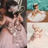 Girl's Dresses est Fashion Toddler Kids Girl Princess Dress Flower Wedding Party Pageant Formal 230630