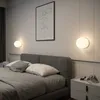 LED -lampor belysning med glasboll sovrum vardagsrum inomhus 7W 9W lampor för gångkorridorens inre vägg sconcehkd230701