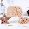 Wooden Toy Animal Stringing Threading Game Fine Motor Training Learning Early Educational Toys For Children Kids