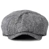 HT4139ベレー帽子男性向け新しい春夏キャップハット女性レトロ通気性リネンベレー帽子男性女性八角形ニュースボーイベレー帽