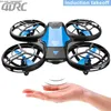 Electric/RC Aircraft ElectricRC Aircraft 4DRC V8 Mini Drone 4K 1080P HD Wide Angle Camera WiFi FPVDrone Height Keep Foldable Quadcopter Toy Gift 230213 Z230701