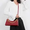 Torby na ramię luksusowe torebki designerskie skóra na vintage solidne bolso bolso Mujer żeńska torebka wiązka 230426