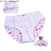 Mutandine Mutandine 12pcLot Intimo per neonate Cotone Bambini Slip corti Mutande per bambini 221125 Z230701