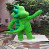 2019 Fabriek Groene Draak Dinosaurus Mascotte Kostuum Cartoon Kleding Volwassen Grootte Themafeest 233U