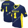 American College Football Wear Genähtes Michigan Wolverines Football-Trikot Devin Funchess Maurice Hurst Bennie Oosterbaan Brandon Graham 33 Taco Charlton 47 Jak