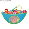 Jouets de bain Jouets de bain Animaux mignons Enfants Rangement pour bébé Salle d'aspiration Baignoire Poupée Sac suspendu Panier Maille Eau 230213 Z230701