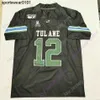 Maillots de football Tulane Green Wave Football Jersey NCAA College Matt Forte Michael Pratt Tyjae Spears Williams Clark Keys III Jackson Celestine Clayton Watts