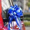 Other Event Party Supplies 10Pcs Romantic Car Pull Bows Flower-Ball Hand-pulled Ribbon For Gift Packing Party Festive Wedding Decoration 230630