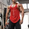 Débardeurs pour hommes Marque Gym Running Cotton Singlets Canotte Bodybuilding Stringer Top Hommes Fitness Shirt Muscle Guys Sans Manches Gilet Tanktop 230630