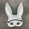 Party Maskers Halloween Konijn Masker Stage Cosplay Prestaties Rekwisieten Bunny Oren Nachtclub Carnaval Meisje Levert 230630