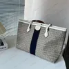 Grand sac fourre-tout Designer Canvas Totes Denim Vintage Sacs à main Sacs à bandoulière pour femmes Embrayage Sacs à main Shoping Bag Fashion Luxurys Classic Balck White Sacs de voyage