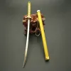Брелок с мечом Roronoa Zoro для женщин и мужчин, пряжка, держатель для инструментов, ножны, катана, сабля, автомобильные брелоки, подарочные брелки