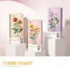 Blokları Romantik Çiçek Buketi Yapı Taşı Çiçekler Oyuncaklar Sevgililer Günü Kız Yetişkinler Için Set Hediye Çocuk Simülasyon Gül Hediye R230701