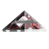 Lampor Modern Triangle 5W LED SCONCE LIGHT FIXTURE Hall uppåt vägglampa Hemmabio Studio Restaurang Hotel Decor Lightinghkd230701