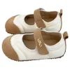 Turnschuhe Neue Herbst Kinder Schuhe Kinder Marke Prinzessin Schuhe Kleinkind Mode Falts Baby Mädchen Leder Schuhe Süße Kleid Schuhe Mary JaneHKD230701