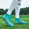 Buty bezpieczeństwa TF/FG Buty piłki nożnej Mężczyźni Duży rozmiar wysokiej/niskiej kostki trening na świeżym powietrzu buty piłkarskie bez poślizgu Turf Soccer Cleats Unisex 35-48# 230630