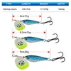 Yemler Lures 1 adet Dönen Metal Spinner Balıkçılık 11g 15g 20g Payetler Iscas Yapay Sert Bok Bas Pike Tiz Kanca Takımı 230630