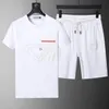 men's t-shirts tracksuits tees summer black shirt embroidery luxury white rainbow color sports fashion cotton cord top short sleeve size xxxl