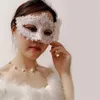 Party Masks Dance Diamond Feather Venetian Mask Venice Flower Wedding Carnival Performance Costume Sex Lady Masquerade 230630