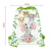 Papel de regalo 10 piezas Niños Dibujos animados Animales de la selva Salvaje UNA Fiesta de cumpleaños Bolsas de regalo no tejidas Cadena Mochila Baby Shower Decoraciones para fiestas 230630