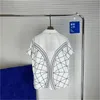 #6 Mens Designer Luxury Dress Shirts Silk Shirt lyxkläder Kort ärm Brev Clowers Print Casual Summer Collar Mix Colors Storlek M-3XL 10