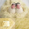 Keepsakes Born Pography Props Big Size Flokati 150x120cm Handknited Pure Greek Wool Filt Baby Po Boy Girl Bakgrund Mat 230701