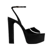 Boots 2022 New Women's Sexy Party Shoes Thick High Heel Platform Fish Mouth Sandals Summer Printing Wedding Shoes Pumps Plus Size